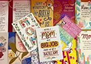 HALLMARK NEW MOTHER'S DAY CARDS LOT(A) OF 50 ASSORTED WITH ENVELOPES