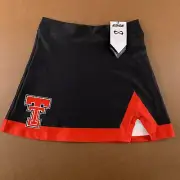 Nfinity Edge Women's Size Small Black Red T Logo Pull On A Line Short Skirt NWT