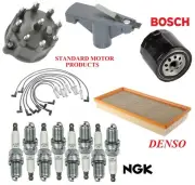 Tune Up Kit Filters Cap Wire Spark Plugs For DODGE DURANGO V8; 5.9L 2001-2003