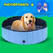 Heavy Duty Foldable Bathing Dog/Kiddie Pool Hose Filling Adapter & Drain System