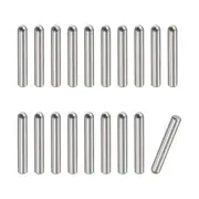 2x16mm Dowel Pins, 50pcs Round Head Flat Chamfered End Dowel Pin