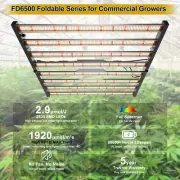 Phlizon 640W LED Grow Light Samsung Full Spectrum Lamp Indoor Commercial Flower