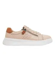 [Wide Steps] Novella Blush / Tan Glove Sneakers