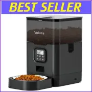 Programmable Automatic Cat Feeder - 4L Capacity with Voice Recorder for Pets