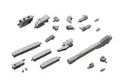 Kotobukiya M.S.G mechanical supply 03 PropellantTank angle Model Kit F/S wTrack