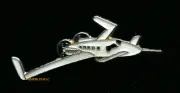 BEECH STARSHIP 1 BEECHCRAFT 2000 HAT LAPEL PIN UP PILOT CREW WING SOLO GIFT