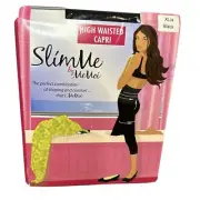 New SlimMe Black High waisted Capri Size XL/4