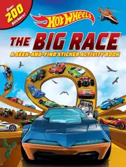 The Big Race: A Seek-and-Find Sticker Activity Book (Mattel: Hot Wheels)