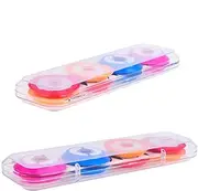 Fishing Line Bobbin Spools Storage Box 8-axis Silicone Reels Protects Line and Fingers Great for Tackle