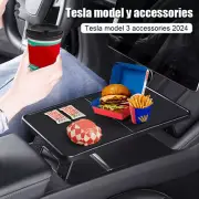 For 2020-2024 Tesla Model Y/3 Center Console Foldable Eating Table Laptop Desk