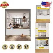 118-Inch Extra Wide Retractable Baby Gate - Versatile Mesh Safety Solution