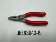 Snap-On Tools USA NEW RED 5" Soft Grip Mini Long Nose Slip Joint Pliers LN44BCF