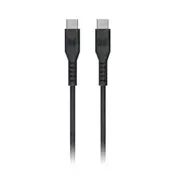 TPE 2M USB-C to USB-C - Black