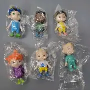 Cocomelon Friends & Family Figure 3" Inch Figures JJ TomTom YoYo Set of 6 New!