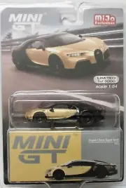 2023 MINI GT MIJO EXCLUSIVE BUGATTI CHIRON SUPER SPORT GOLD #513