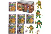 Teenage Mutant Ninja Turtles TMNT Movie Star Bundle 6 Pack Action Figures Play