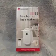 Dartwood Label Maker - Mini USB Portable Label Printer Machine