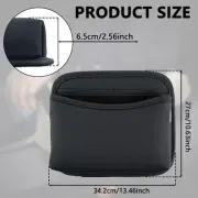 Car Seat Side Storage Pocket Leather Auto Seat Storage Pouch Waterproof GotGp