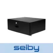 4U 19" Rack Mount Drawer 4RU Draw 14 inch deep for Server Comms Data cabinet