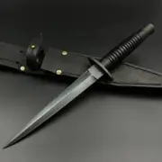 Fairbairn Sykes British Army Commando knife 2nd pattern steel handle With Sheath