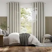 Tuiss Blinds Online Australia | Express Sheer Curtains - Any Size 140-270cm W x 223cm H, 7 Colour Choices (Starlit Buttermilk (Eyelet), 140-220cm x 223cm)