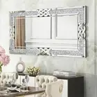 Large Decorative Wall Mirror for Living Room Bedroom Vertical Horizontal Hanging
