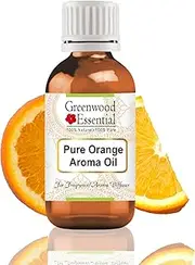Greenwood Essential Pure Orange Aroma Oil (Suitable for Aroma Diffuser) Natural Therapeutic Grade 30ml (1 oz)