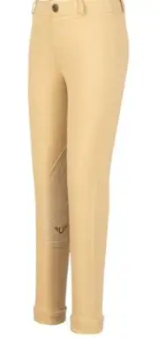 TuffRider Children's Starter LowRise Riding Pull-On Jods, Light Tan