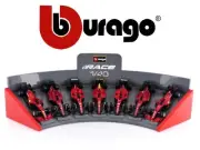 BBURAGO 1/43 - FERRARI 7 CAR SET - SF-21 F1-75 SF-23 - 2021- 2022 - 2023 (C. LEC