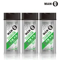 在飛比找誠品線上優惠-MAN-Q 2in1沁涼洗髮沐浴露x3入(350ml/入)