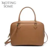 Motingsome TOGO Cowhide Leather Women Bag Light Shoulder Handbag and Purses Cros