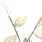 72LED Golden Leaves Tree Lamp USB Copper Wire Table Lamp Night Light For Home US
