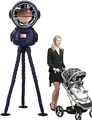 Stroller Clip Fan - Astronaut Fan For Stroller Astronaut-Themed,Fan For Stroller, Rechargeable Portable Fan, Clip Fan, Astronaut-Themed, Flexible And Detachable, Ideal For Bicycles