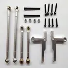 For Tamiya CC01 RC Car Parts Metal Tie Rod Ball Joint Chassis Push Rod Kit