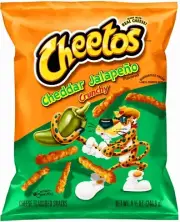 Cheetos Crunchy Cheddar Jalapeno Flavored Snacks 8.5 oz