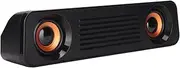HiFi Stereo Subwoofer Wired Desktop Speaker with 360° Surround Sound, Compatible with TV Computer, USB Powered