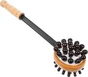1Set Multi Functional Body Hammer Massage Tool with Beads Design for Instant Relief From Back Shoulder Arm and Leg Portable Knocking Massage Stick for All Ages