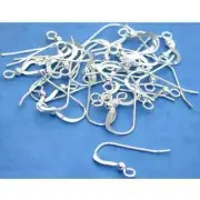 30 Sterling Silver Shepherd Hook Earrings 21 Gauge