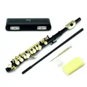 *Great Gift*Guarantee High Quality SKY Black Piccolo w Gold Keys. Band Approved