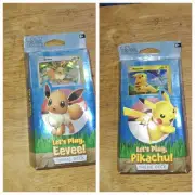 Pokémon "Lets Play" Eevee & Pikachu Themed Decks (Sealed)