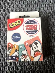 Mattel Mickey Mouse & Friends Disney UNO Card Deck - Brand New