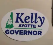 Kelly Ayotte Governor Of New Hampshire CandidateOfficial Campaign Bumper Sticker