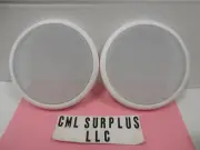 *PACK OF 2 JENSEN 6" SPEAKER GRILLE FOR USE WITH 1103030 & 5203 SPEAKERS WHITE