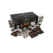 Kit Coffee Shot Glass Stirrers & Sugar By SAIDA GUSTO ESPRESSO Mens 100 Piece