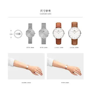 【Daniel Wellington】DW 手錶 Petite 系列 32mm 米蘭錶(多款任選)