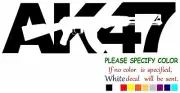 AK-47 Vinyl Decal Sticker Car Window Bumper Wall Laptop 7"