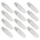 12pcs Adhesive Socket Holder Adhesive Punch-free Socket Holder