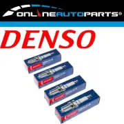 Set of 4 Denso Nickel Spark Plugs for Toyota Starlet EP82 1.3L 4E-F 1989~1991