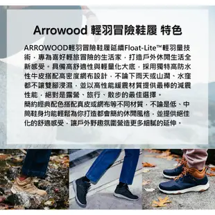 【TEVA】女 Arrowood 2 Mid WP 中筒防水牛皮機能休閒鞋/登山鞋-午夜海軍藍 (原廠現貨)