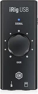 iRig USB, USB-C guitar & bass interface for Mac, PC, iPad and iPhone models with a USB-C port, including iPhone 15, iPhone 15 Plus, iPhone 15 Pro and iPhone 15 Pro Max